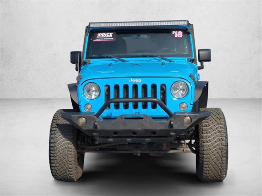 Used 2018 Jeep Wrangler JK Unlimited Sport 4x4 SUV