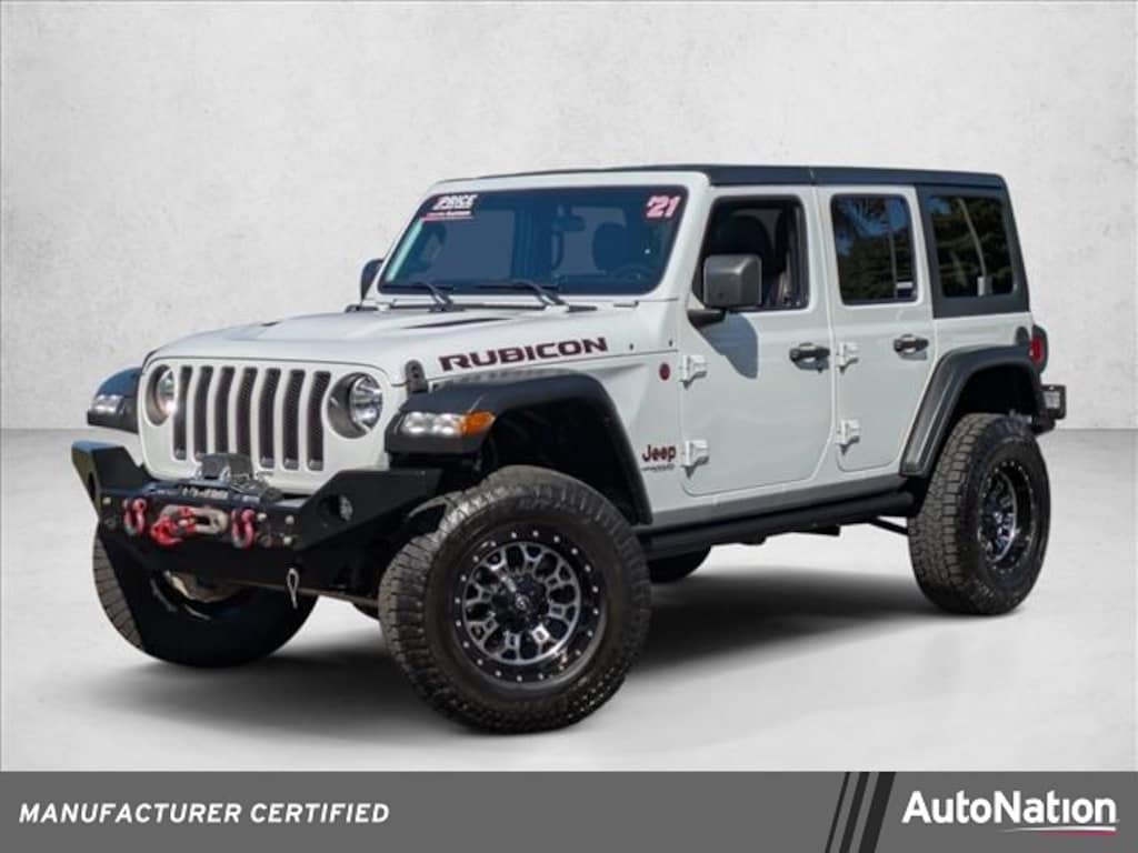 Certified 2021 Jeep Wrangler Unlimited Rubicon SUV