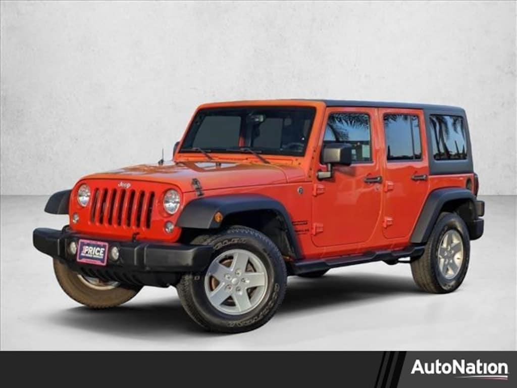 Used 2015 Jeep Wrangler Unlimited Sport 4x4 SUV