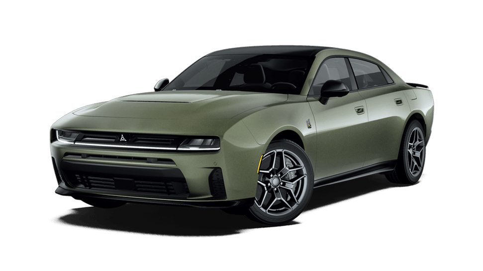 Dodge Charger in Green Machine