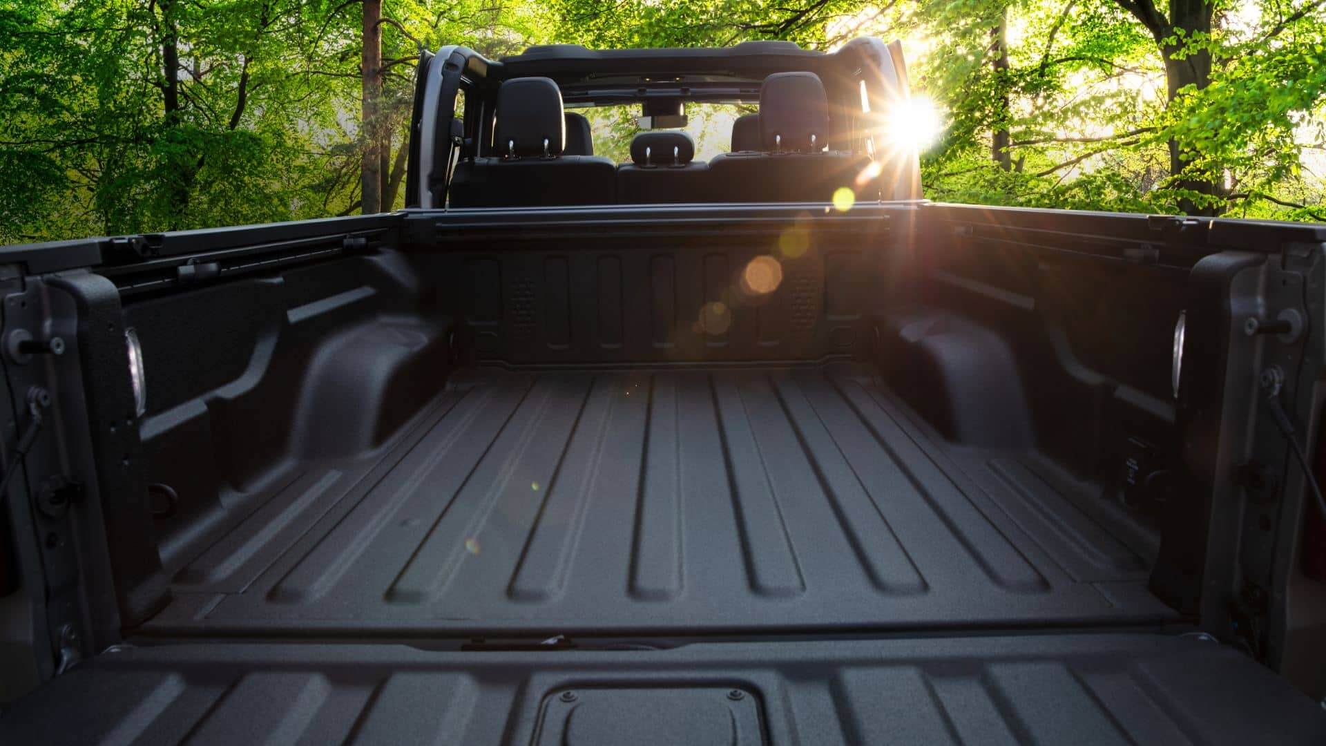 Interior of Jeep Gladiator