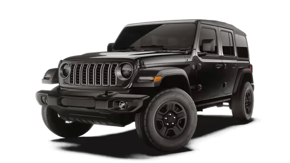 Jeep Wrangler in Black