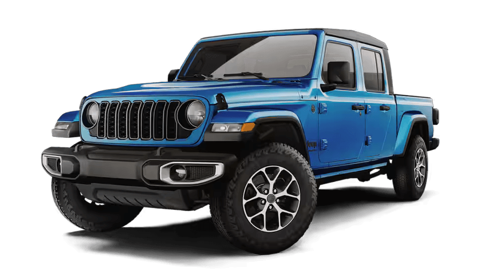 Jeep Gladiator in Hydro Blue