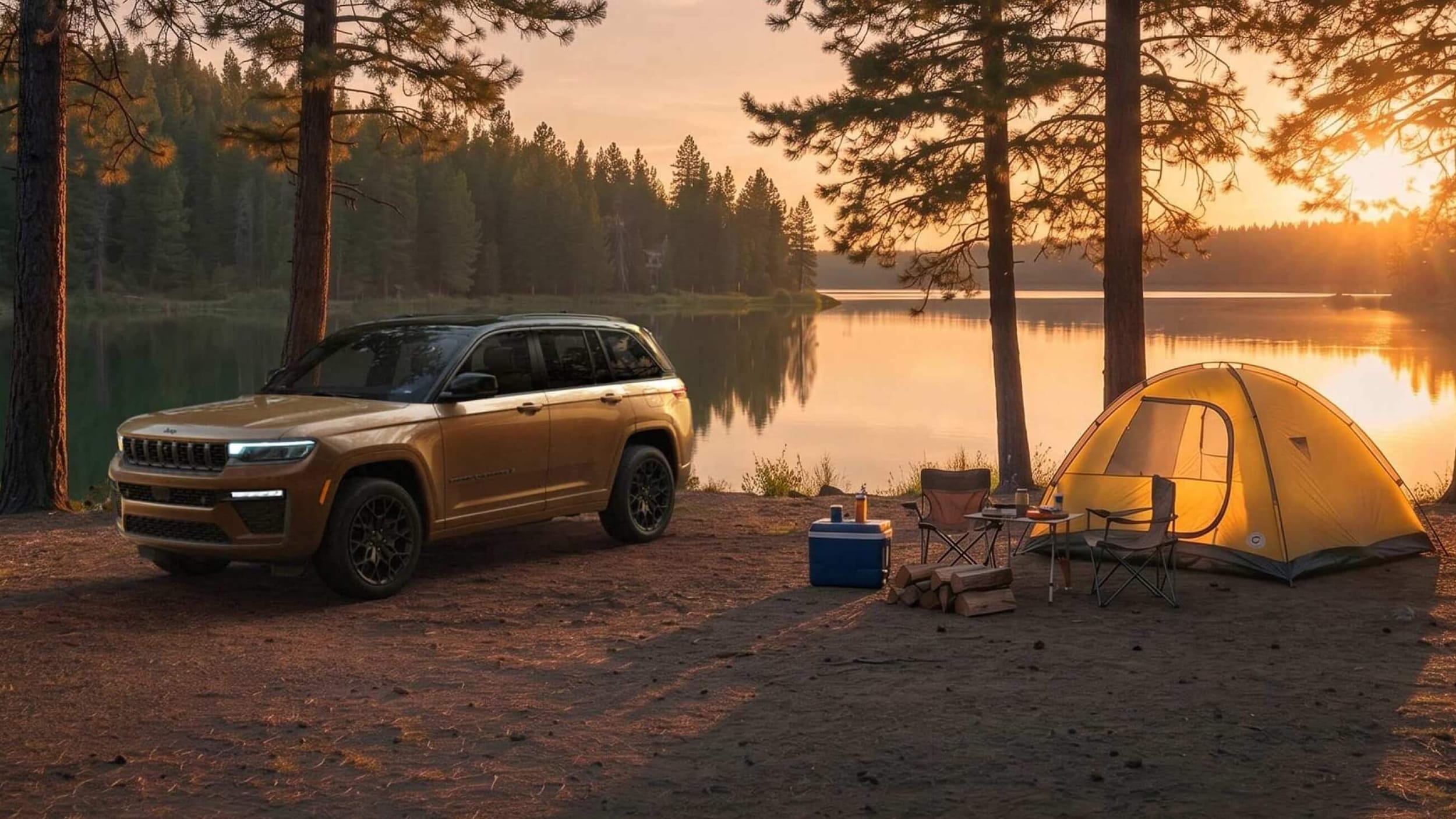 Jeep Grand Cherokee in Copper Shino