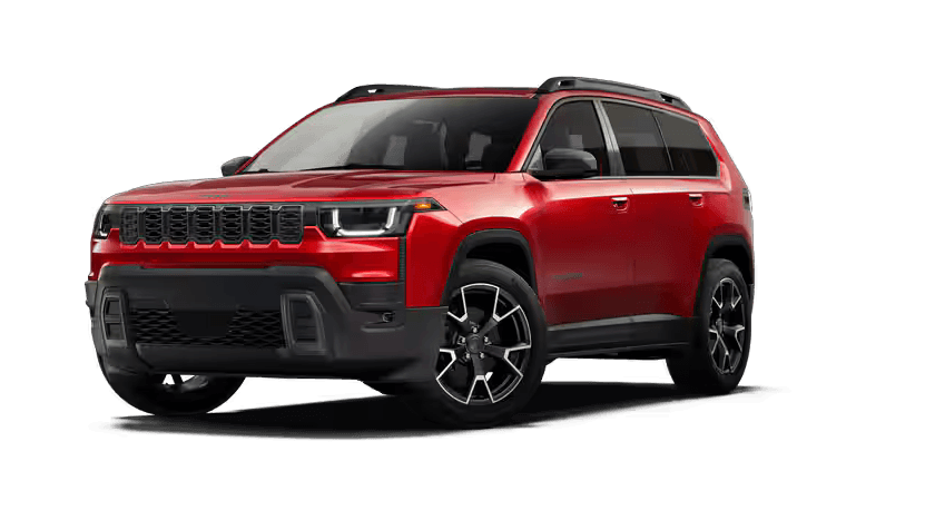A red hot Jeep Cherokee