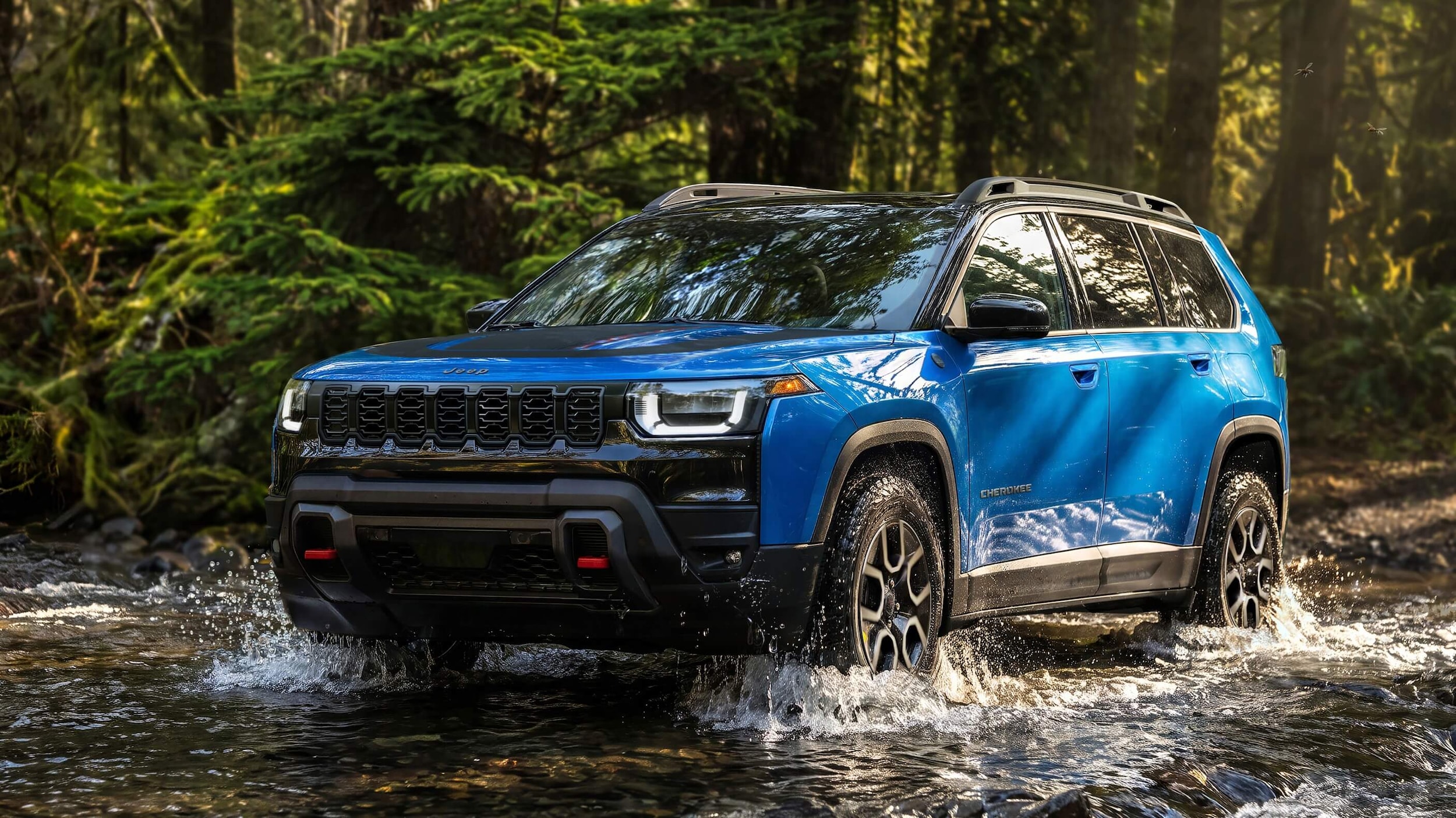 Jeep Cherokee in Hydro Blue