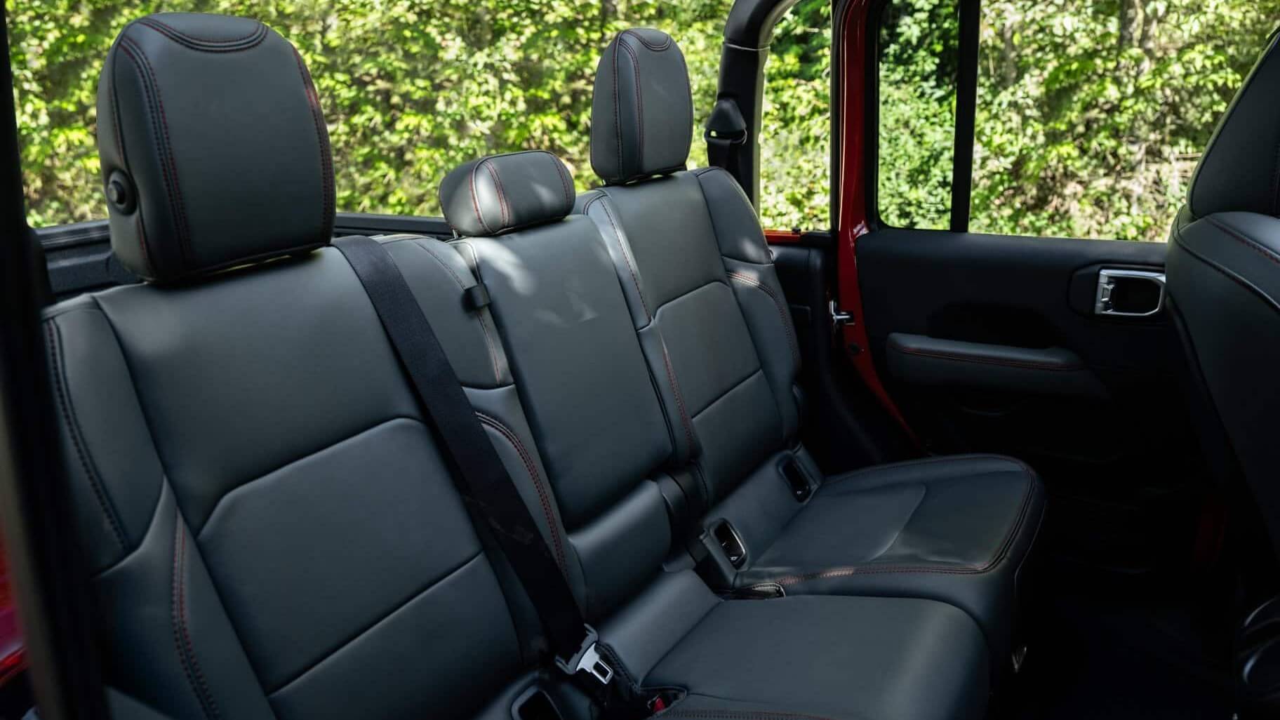 Interior of Jeep Gladiator