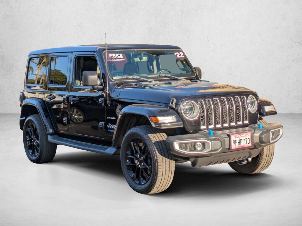 Used 2022 Jeep Wrangler Unlimited 4xe Sahara SUV