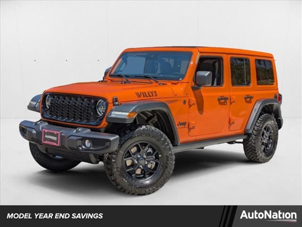 New 2025 Jeep Wrangler Willys Sport Utility