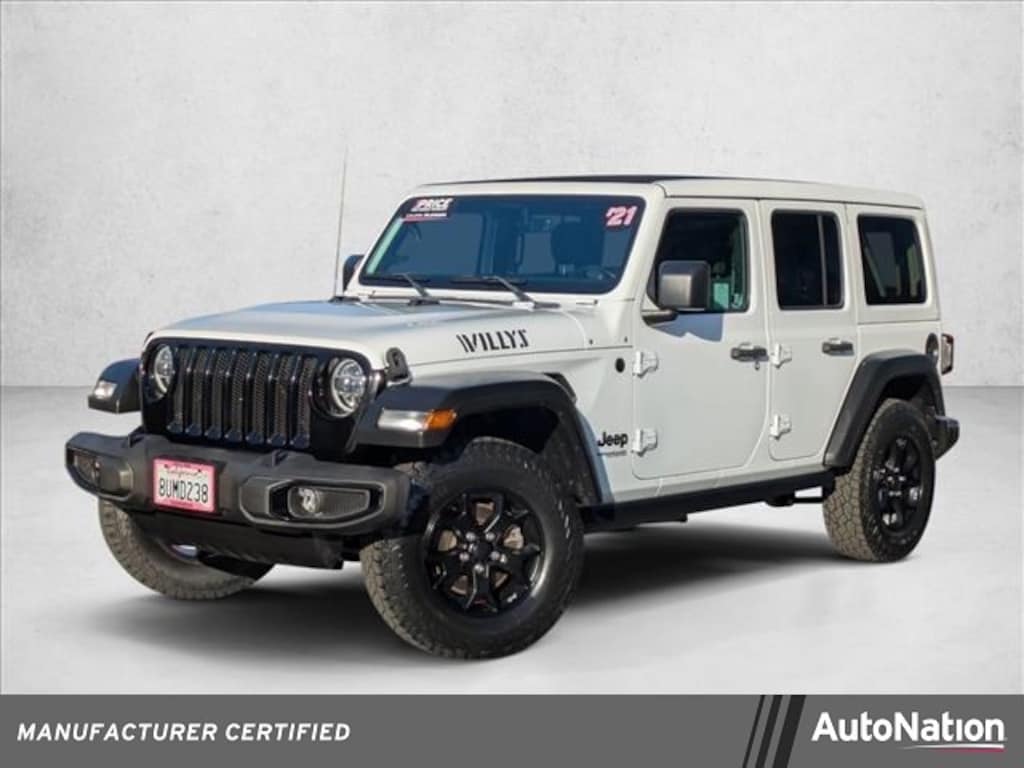 Certified 2021 Jeep Wrangler Unlimited Sport SUV