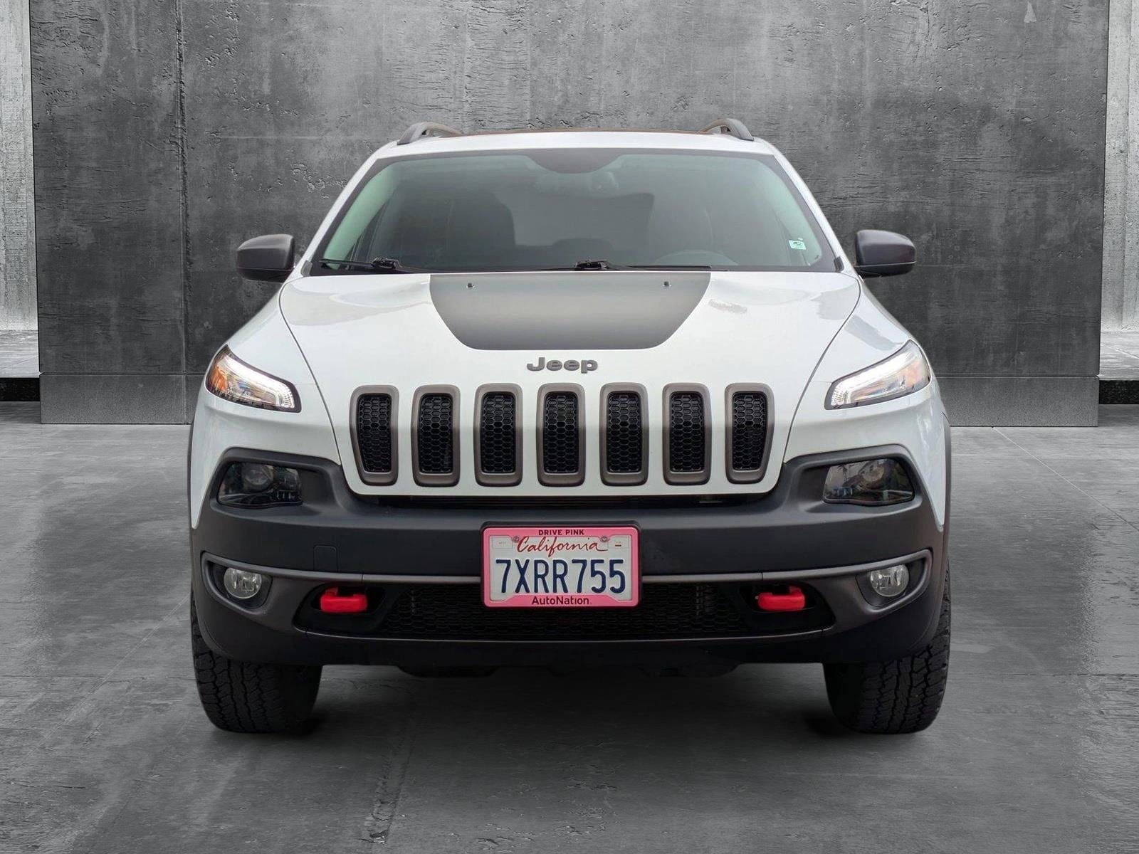 Used 2017 Jeep Cherokee Trailhawk with VIN 1C4PJMBB4HW618769 for sale in Carlsbad, CA