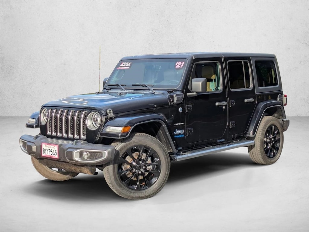 Used 2021 Jeep Wrangler 4xe Sahara SUV
