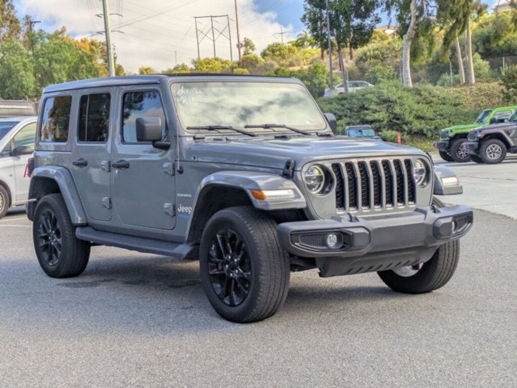 Used 2021 Jeep Wrangler 4xe Sahara SUV