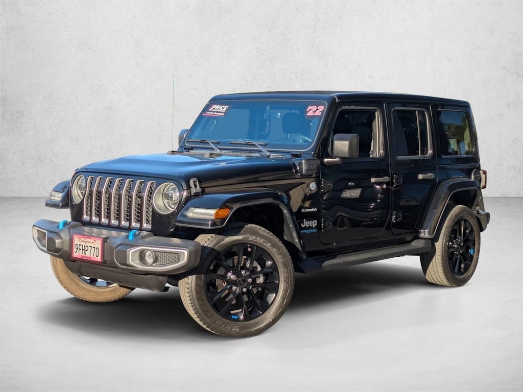 Used 2022 Jeep Wrangler Unlimited 4xe Sahara SUV