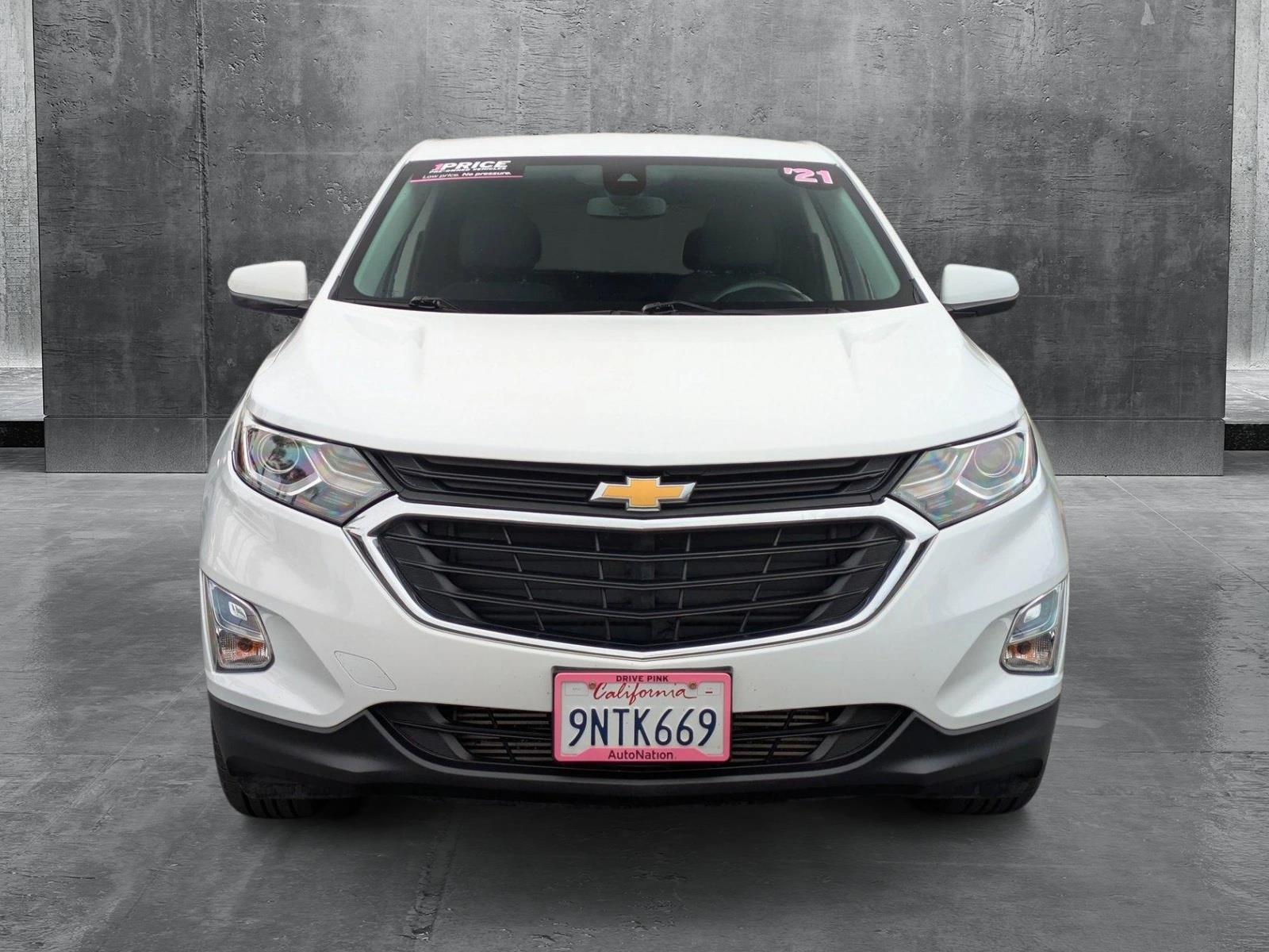 Used 2021 Chevrolet Equinox LT with VIN 2GNAXKEV3M6125076 for sale in Carlsbad, CA