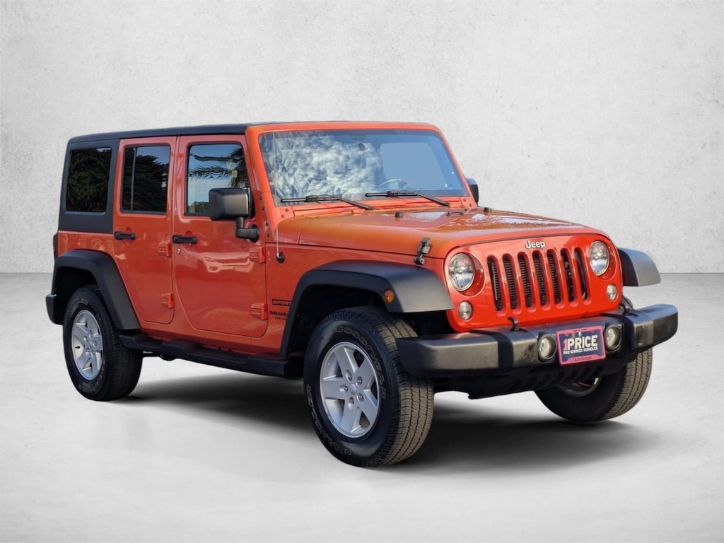 Used 2015 Jeep Wrangler Unlimited Sport 4x4 SUV