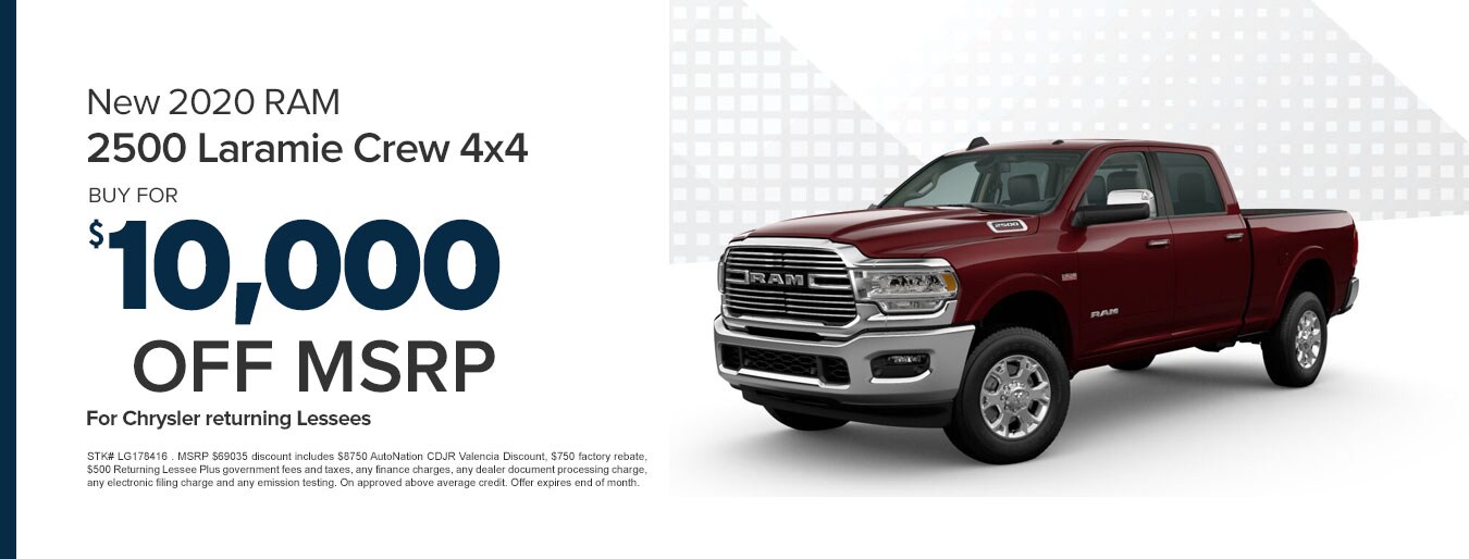 Autonation Chrysler Dodge Jeep Ram Valencia