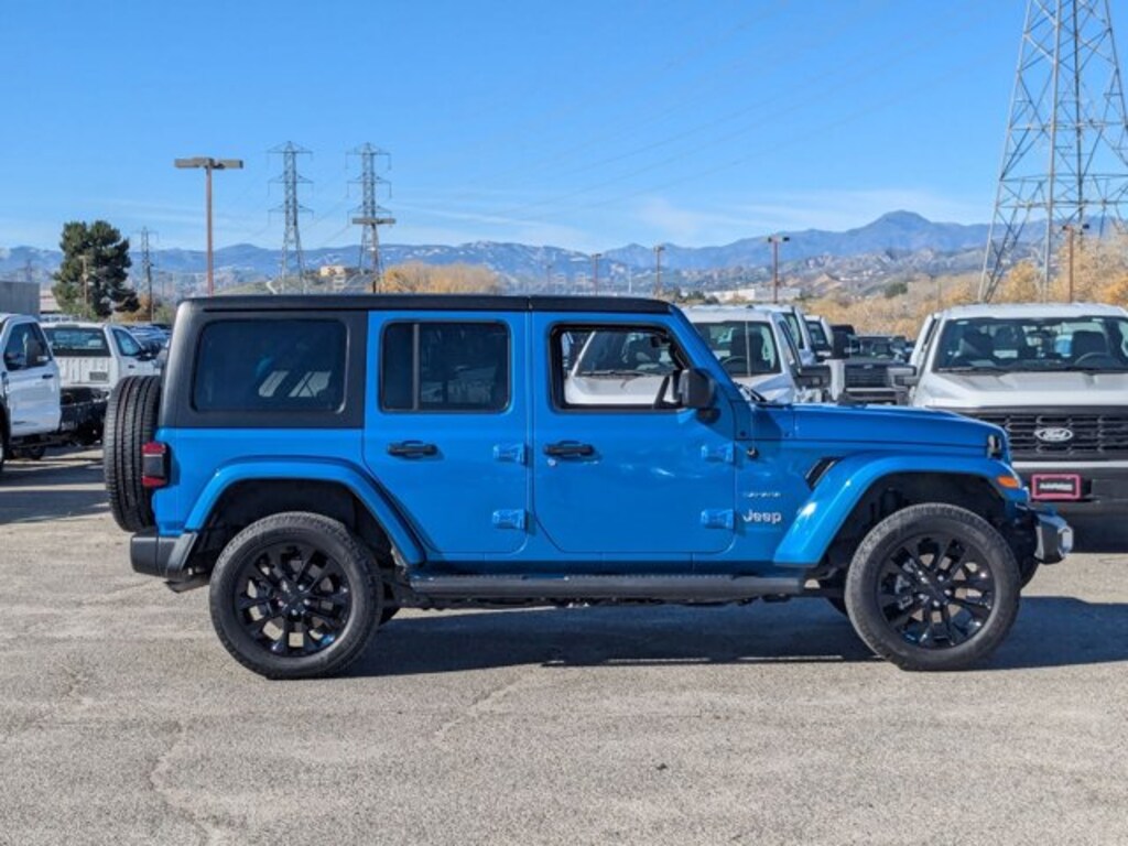 Used 2022 Jeep Wrangler 4xe Unlimited Sahara Sport Utility