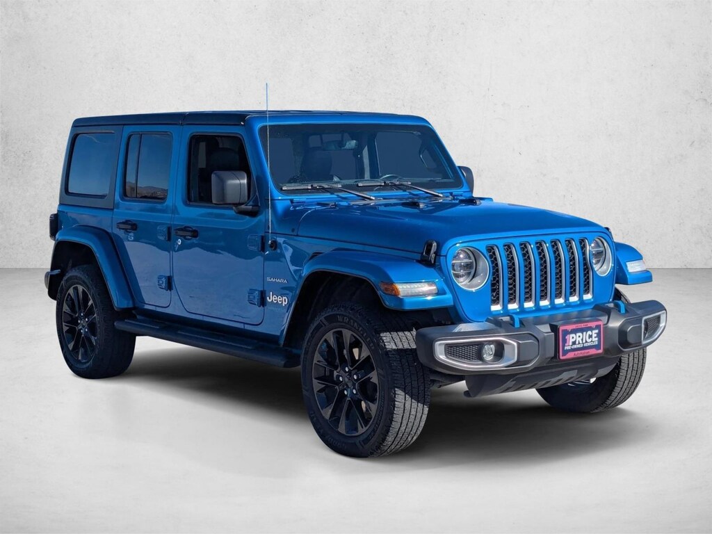 Used 2022 Jeep Wrangler 4xe Unlimited Sahara Sport Utility