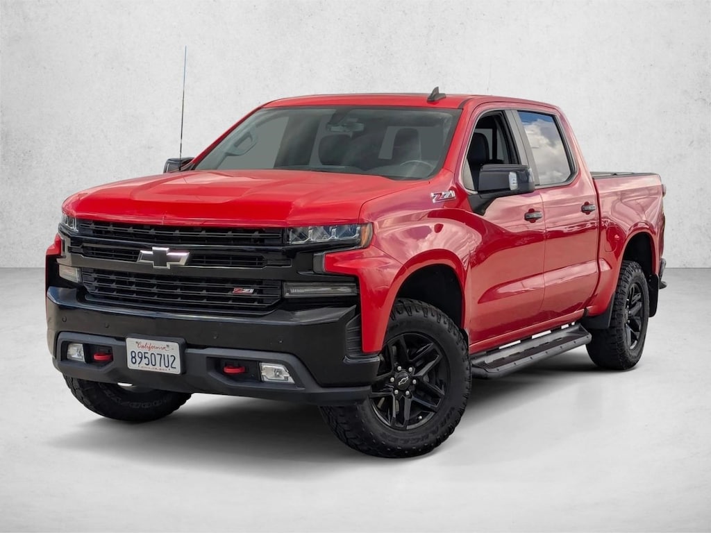 Used 2019 Chevrolet Silverado 1500 LT Trail Boss Crew Cab Pickup