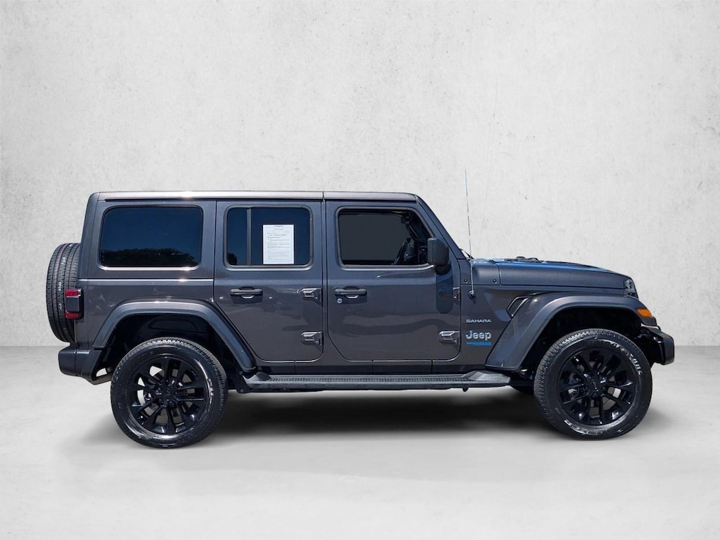 Used 2021 Jeep Wrangler 4xe Unlimited Sahara Sport Utility