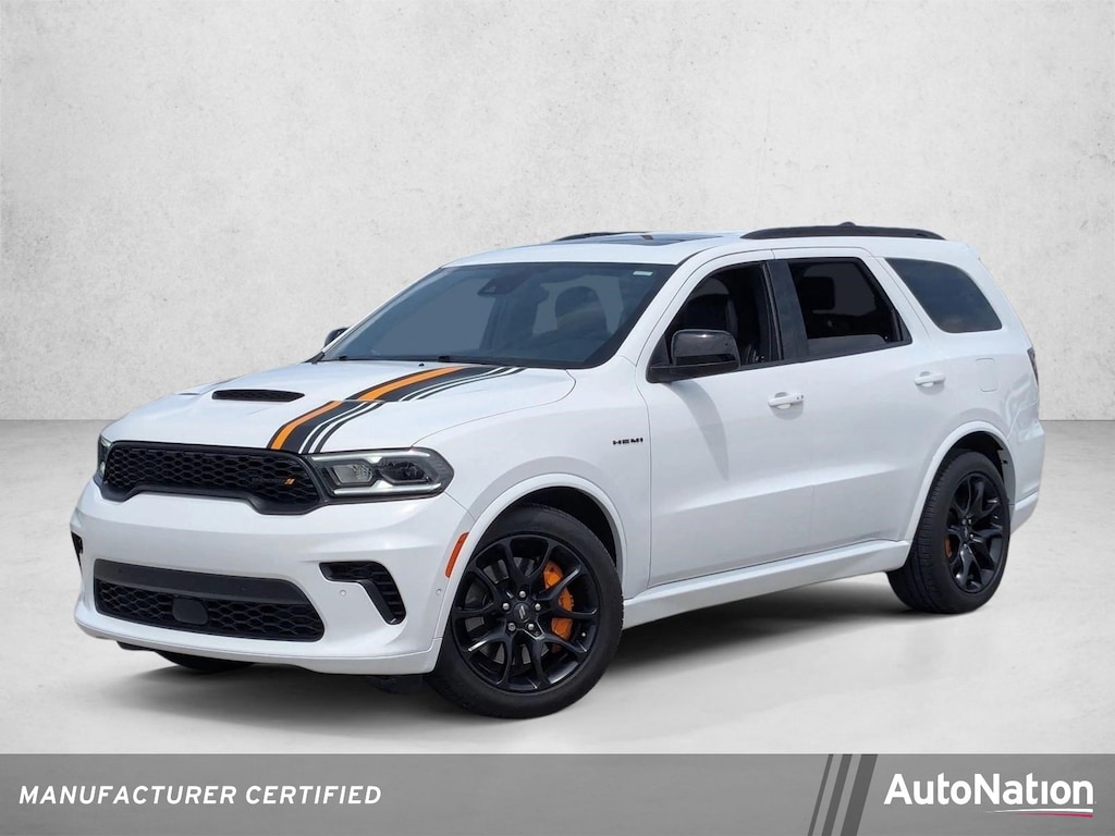 Certified 2023 Dodge Durango Hemi Orange Sport Utility