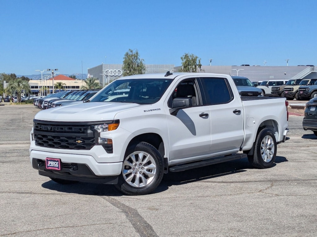 Used 2024 Chevrolet Silverado 1500 Custom Crew Cab Pickup