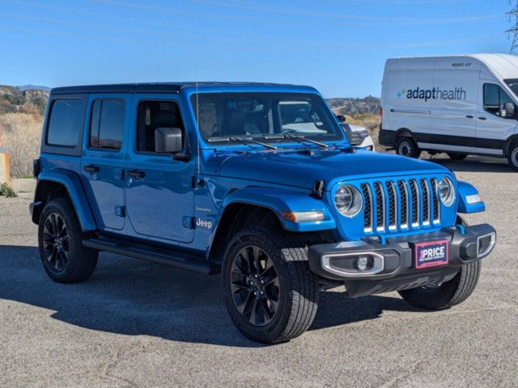 Used 2022 Jeep Wrangler 4xe Unlimited Sahara Sport Utility