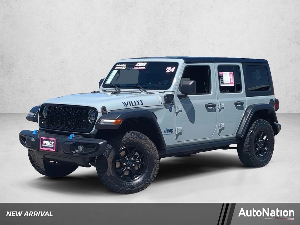 Used 2024 Jeep Wrangler 4xe Willys Sport Utility