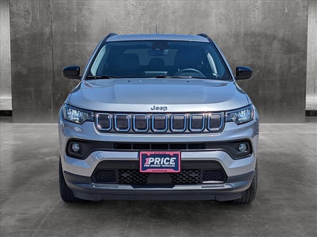 Used 2022 Jeep Compass Latitude with VIN 3C4NJDBB0NT177165 for sale in Valencia, CA