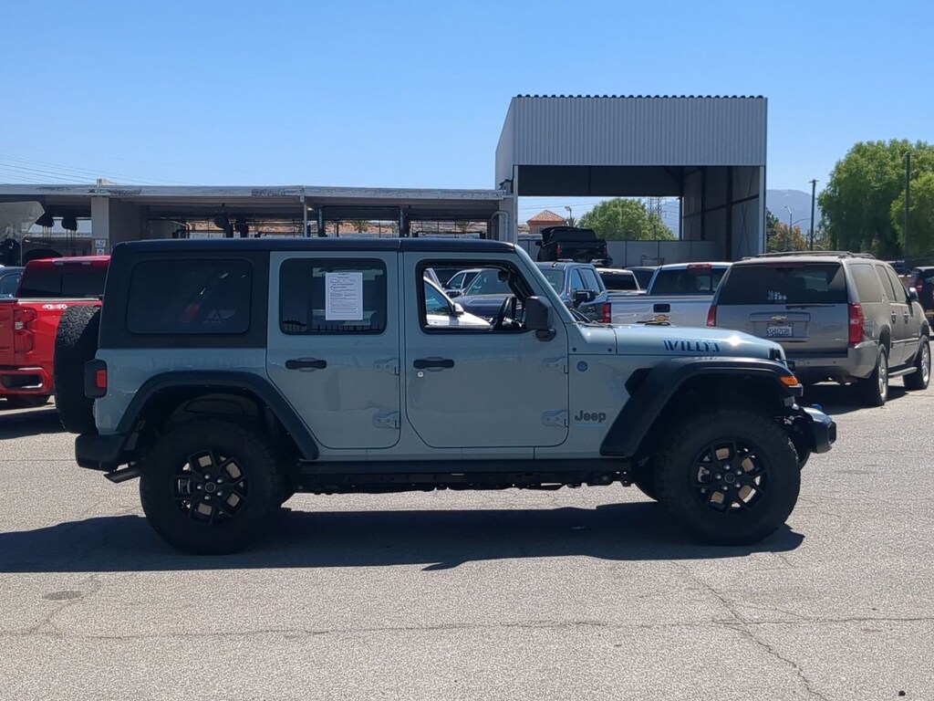 Used 2024 Jeep Wrangler 4xe Willys Sport Utility