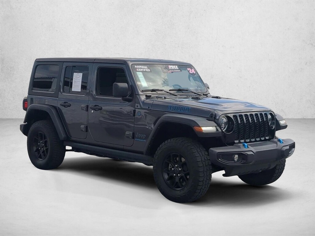 Used 2024 Jeep Wrangler 4xe Willys Sport Utility