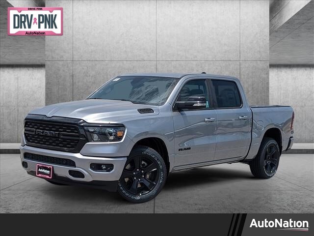 New 22 Ram 1500 For Sale Truck Crew Cab Billet Silver Metallic Clearcoat Valencia Ca 1c6rreft1nn3086 Nn3086