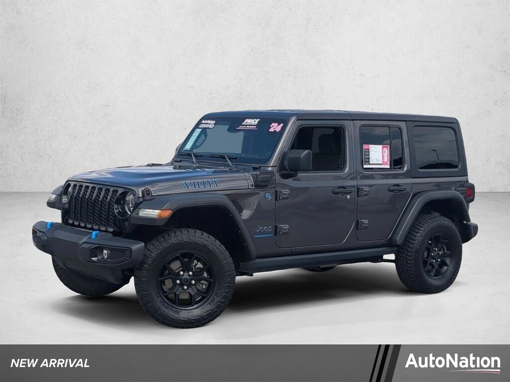 Used 2024 Jeep Wrangler 4xe Willys Sport Utility