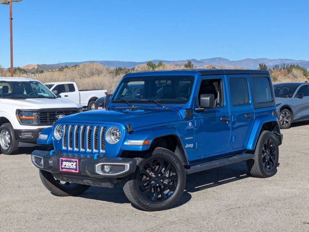 Used 2022 Jeep Wrangler 4xe Unlimited Sahara Sport Utility