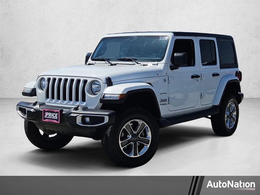 Used 2020 Jeep Wrangler Sahara Sport Utility