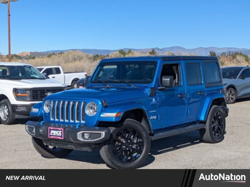 Used 2022 Jeep Wrangler 4xe Unlimited Sahara Sport Utility
