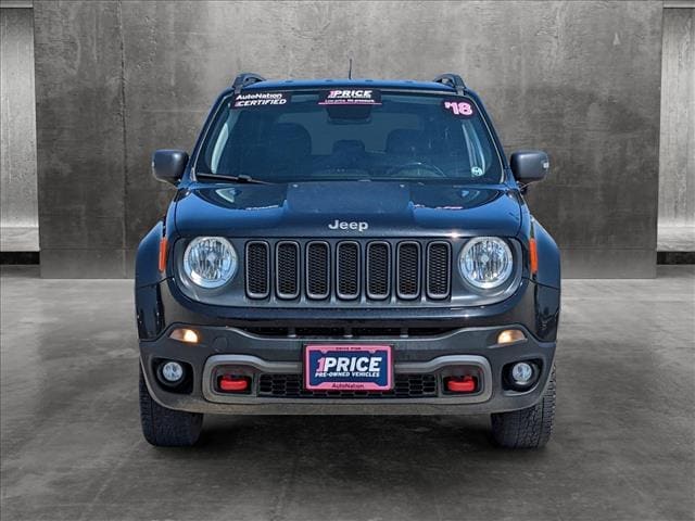 Used 2018 Jeep Renegade Trailhawk with VIN ZACCJBCBXJPH63190 for sale in Valencia, CA