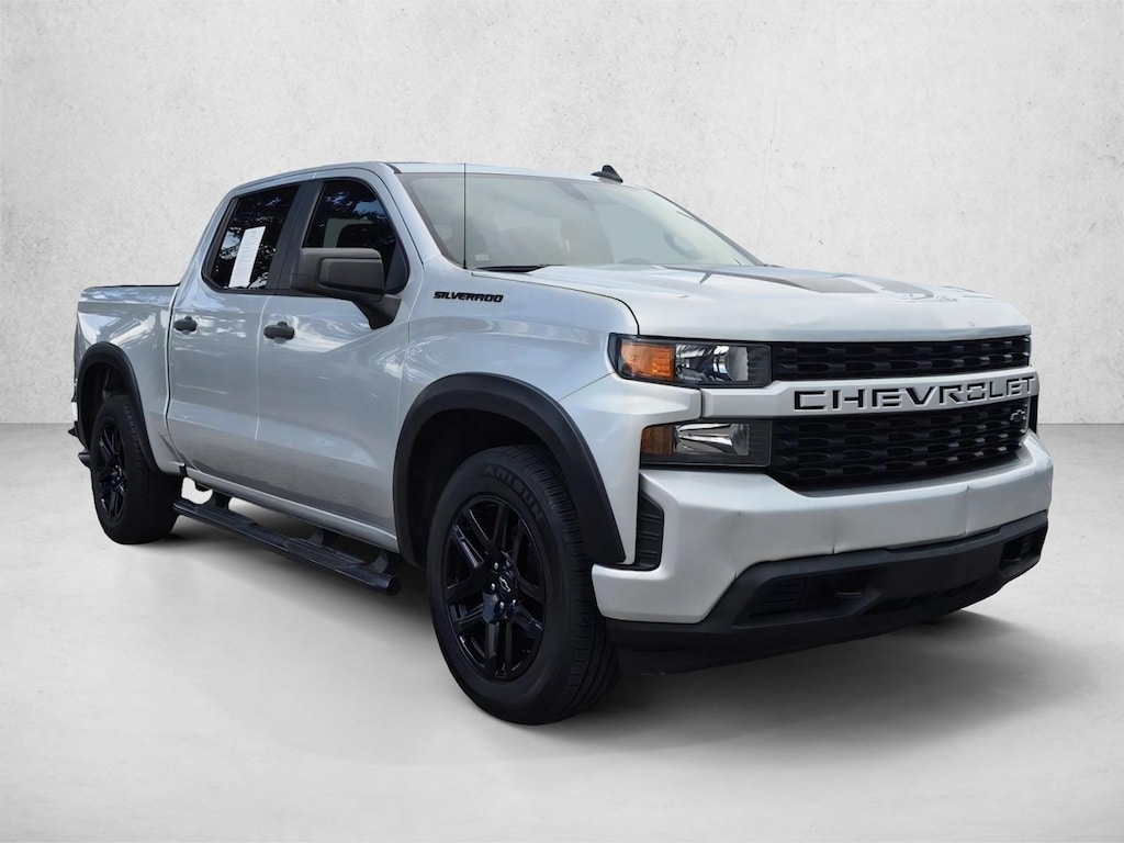 Used 2022 Chevrolet Silverado 1500 LTD Custom Truck Crew Cab