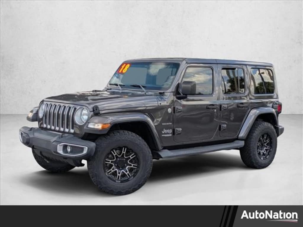 Used 2018 Jeep Wrangler Sahara SUV