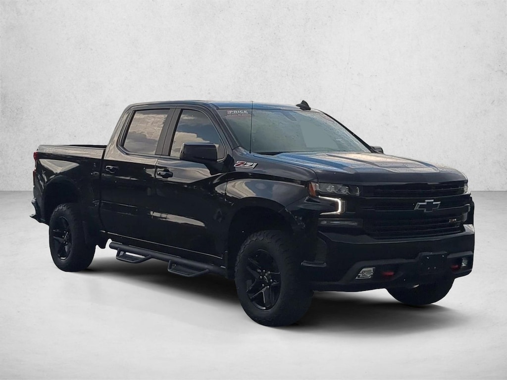 Used 2021 Chevrolet Silverado 1500 LT Trail Boss Truck Crew Cab