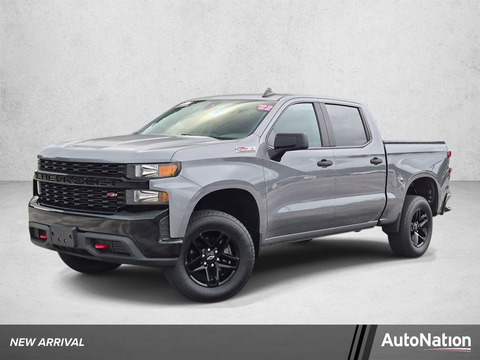 Certified 2022 Chevrolet Silverado 1500 LTD Custom Trail Boss Truck Crew Cab