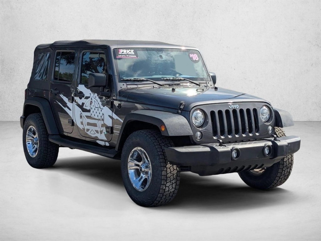 Used 2018 Jeep Wrangler JK Sport S SUV