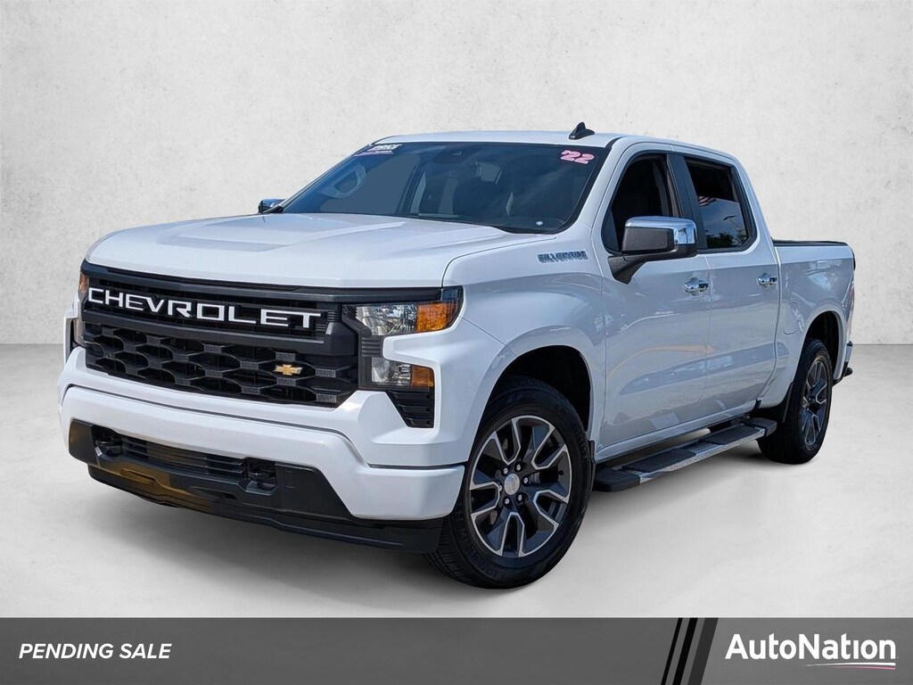 Used 2022 Chevrolet Silverado 1500 Custom Truck Crew Cab