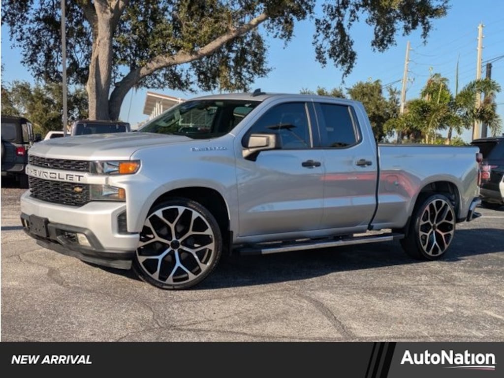 Used 2020 Chevrolet Silverado 1500 Custom Truck Double Cab