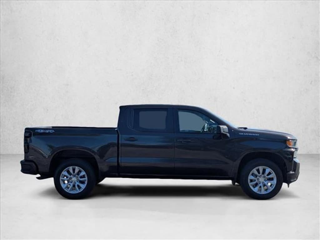 Used 2021 Chevrolet Silverado 1500 Custom Truck Crew Cab