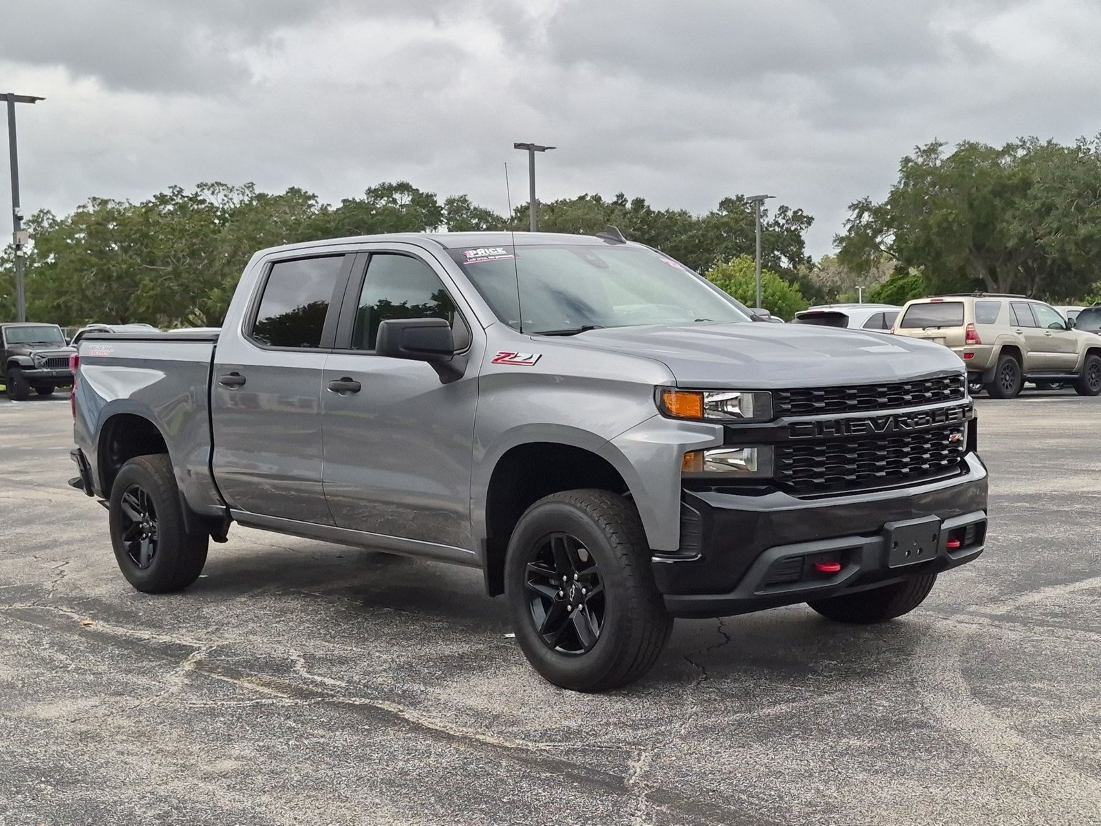 Certified 2022 Chevrolet Silverado 1500 LTD Custom Trail Boss Truck Crew Cab