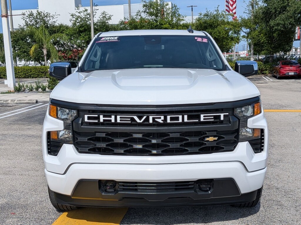 Used 2022 Chevrolet Silverado 1500 Custom Truck Crew Cab