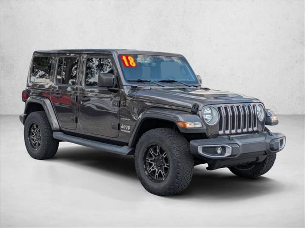 Used 2018 Jeep Wrangler Sahara SUV