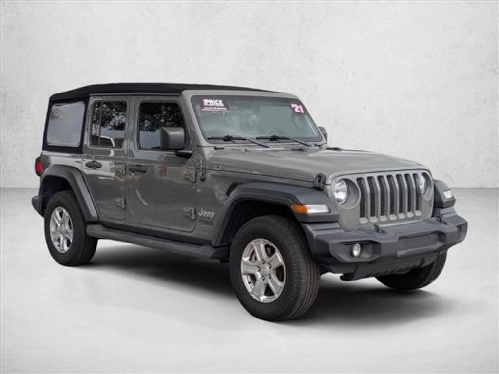 Used 2021 Jeep Wrangler Unlimited Sport S SUV